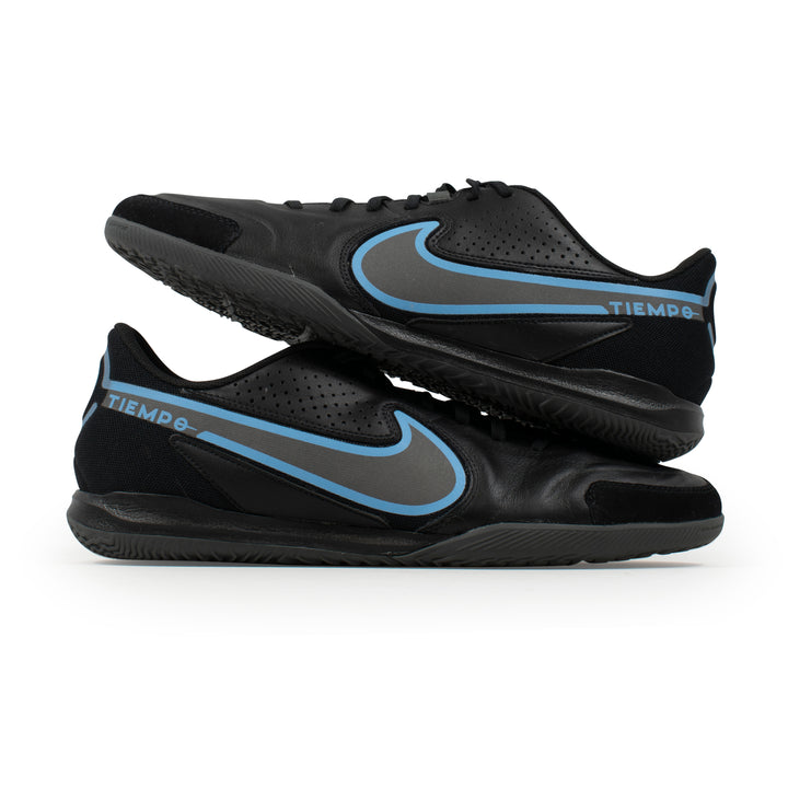 Nike Tiempo Legend 9 Academy Black Blue Indoor IC – Classic