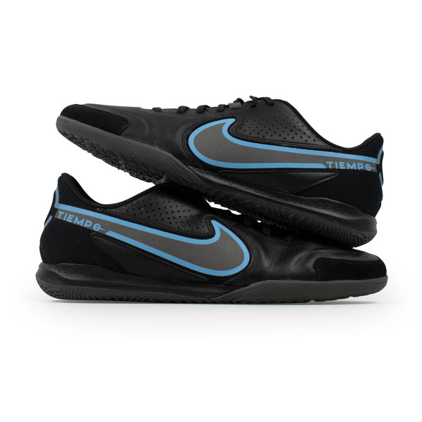 Nike Tiempo Legend 9 Academy Black Blue Indoor IC – Classic