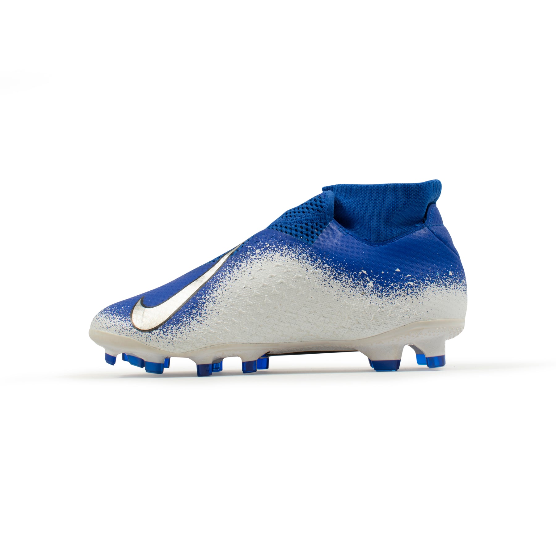 Nike Phantom Vision VSN Pro DF Blue White FG – Classic Soccer Cleats