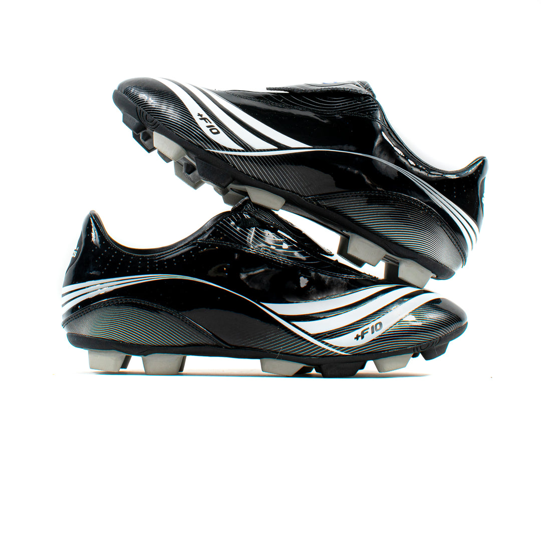 Adidas F10.7 Black HG Classic Soccer Cleats Adidas F10.7 Black HG Classic Soccer Cleats