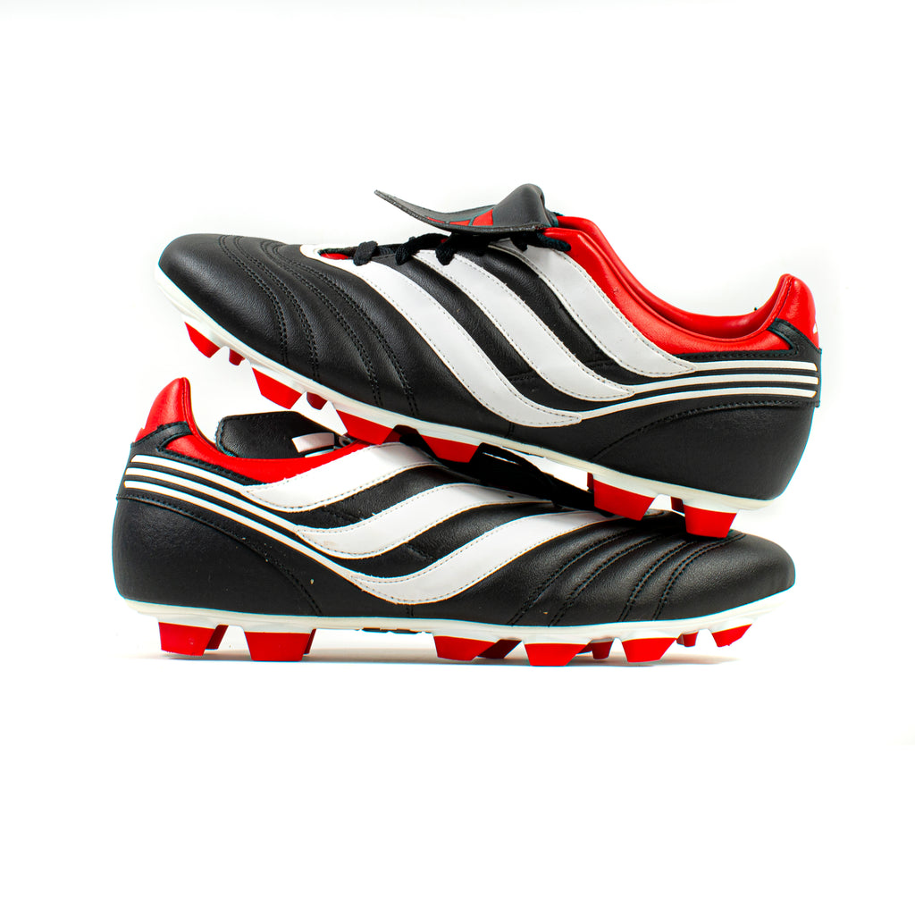 adidas Predator サッカーシューズ ホワイト/レッド/ブラック Adidas Predator 25 Elite SG Soft Ground Soccer Cleats - Black