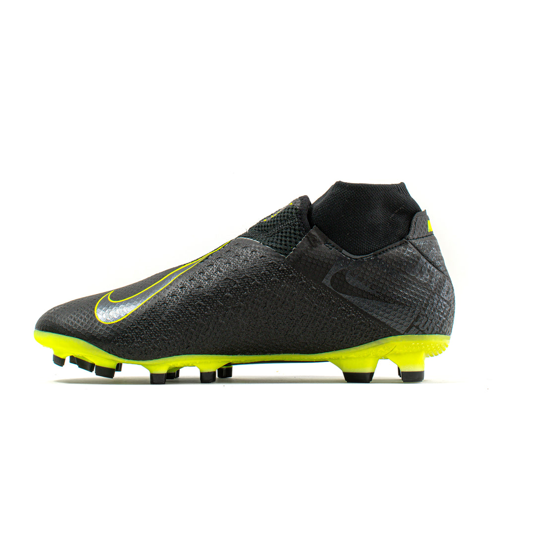 Nike Phantom Vision Pro DF Black Yellow FG – Classic Soccer Cleats