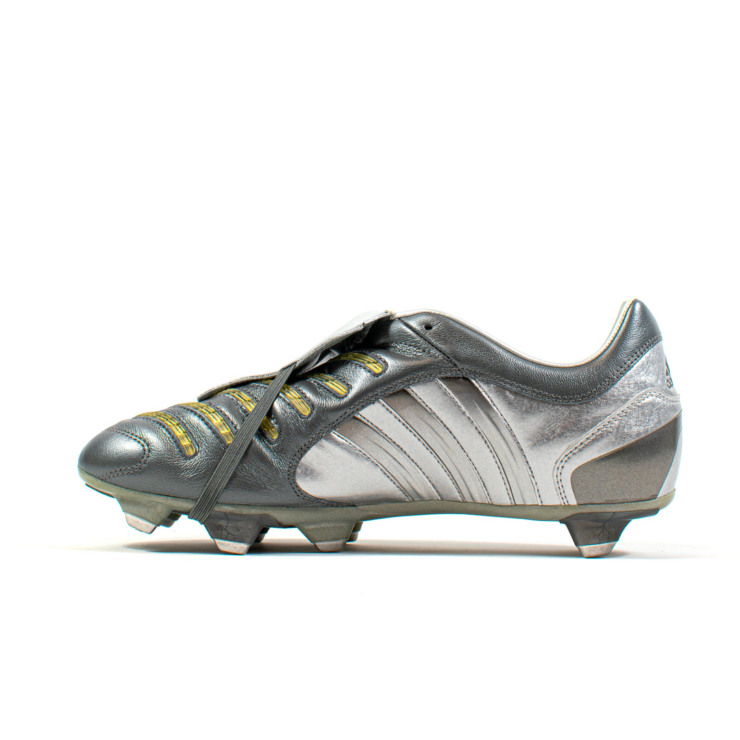  Predator サッカーシューズ グレー Adidas Predator Pulsion Gunmetal SG – Classic Soccer Cleats