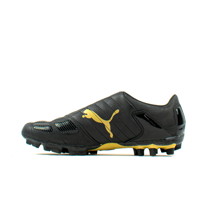 Puma V Kon II L GCi Black Gold FG – Classic Soccer Cleats