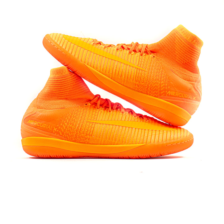 Nike Mercurial X フットサルシューズ Nike MercurialX Proximo Indoor Mango Football Soccer Shoes US8 UK7