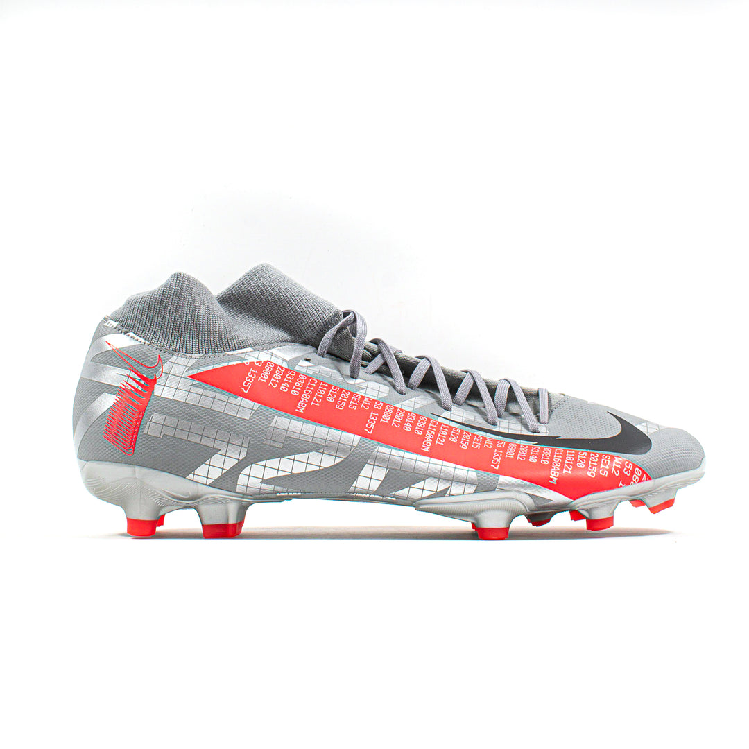 Nike Mercurial Superfly 7 Academy Silver FG – Classic Soccer Cleats
