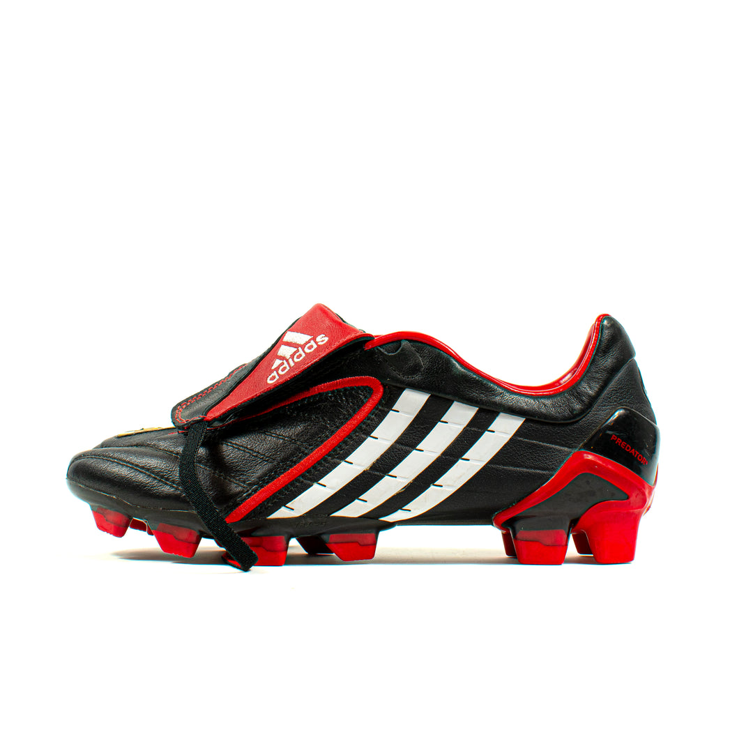 アディダス Predator FG27cmシューズ ブラック/レッド adidas Kids Predator Elite Firm Ground - Black/Grey Four