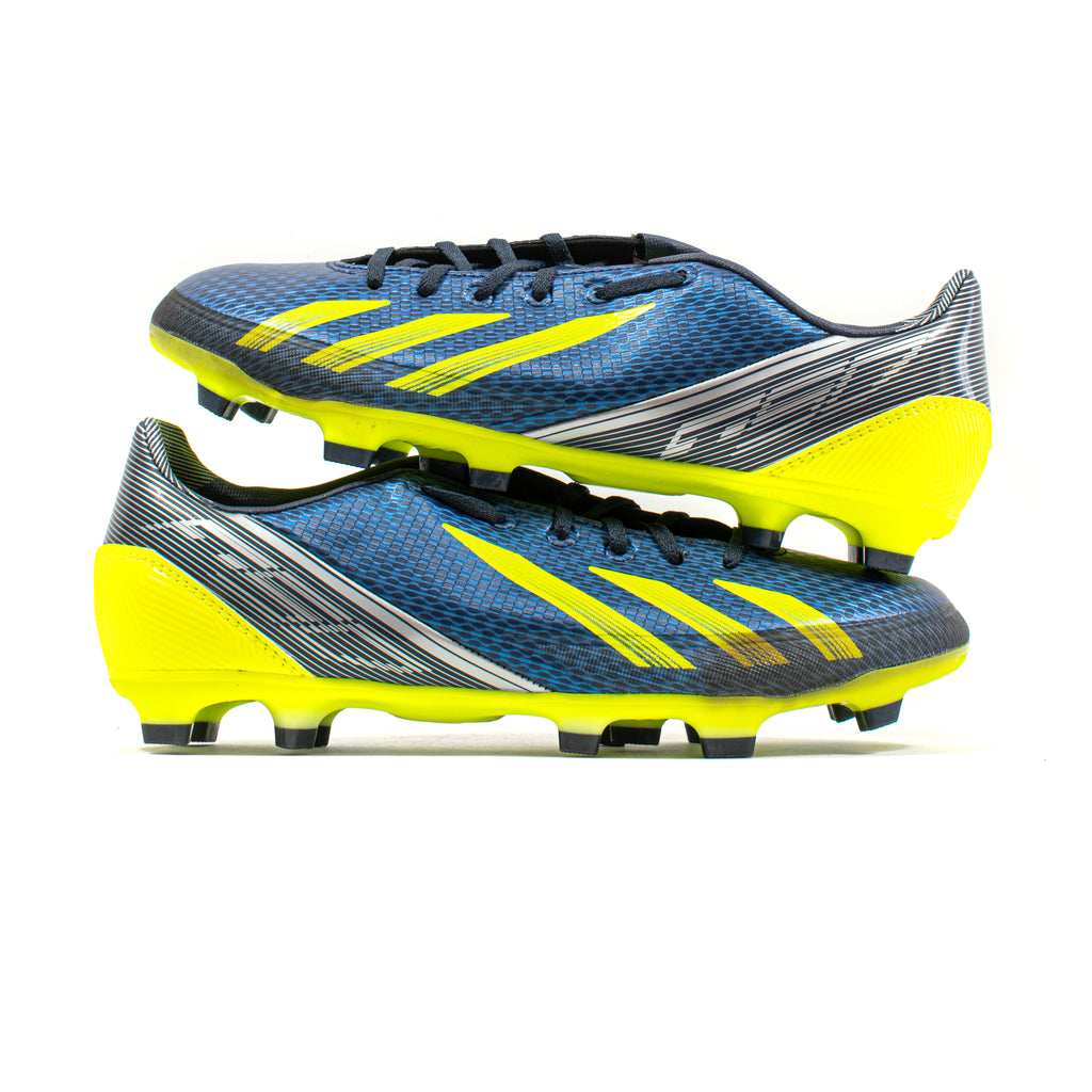  adizero F30 26.5 箱付き Adidas F30 Adizero Blue Yellow FG – Classic Soccer Cleats
