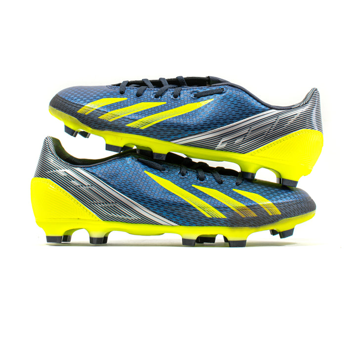 Adidas F30 Adizero Blue Yellow FG – Classic Soccer Cleats