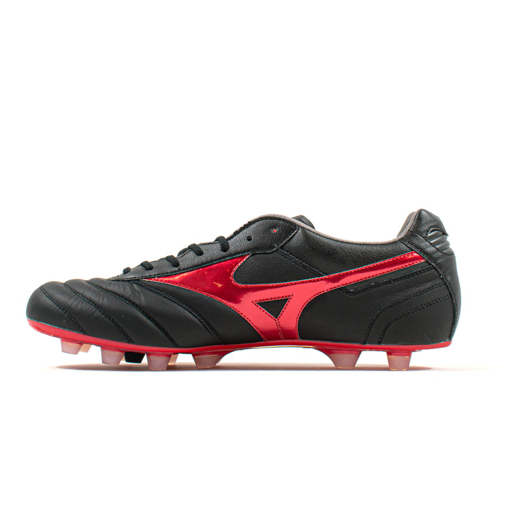 週末最終値下げ　Mizuno サッカーシューズ ブラック/レッド Mizuno Morelia II Elite Black Red FG – Classic Soccer Cleats