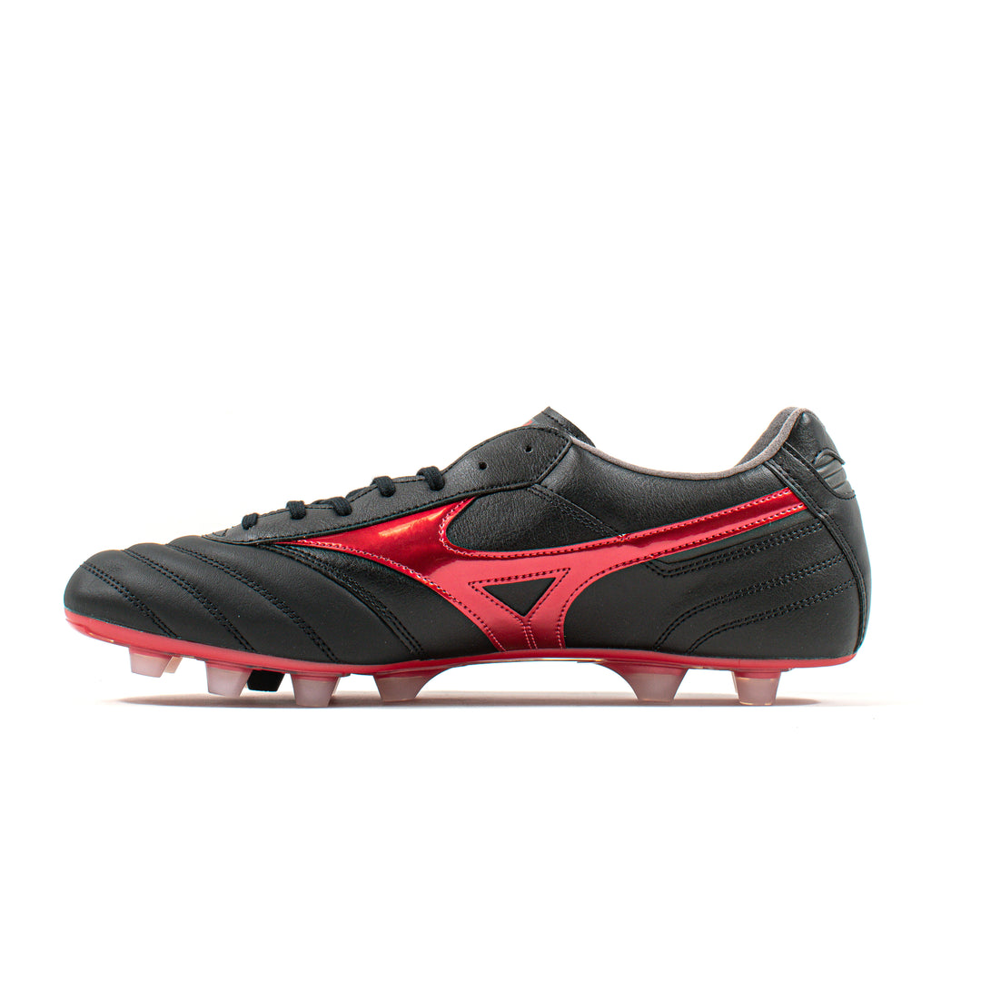 Mizuno Morelia II Pro Black Red FG – Classic Soccer Cleats