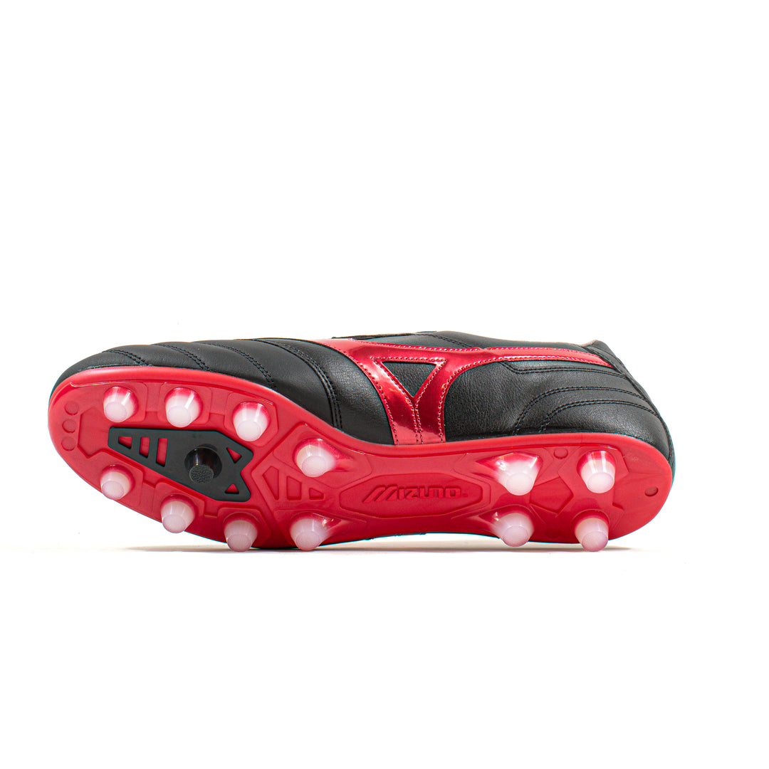 Mizuno Morelia II Pro Black Red FG – Classic Soccer Cleats