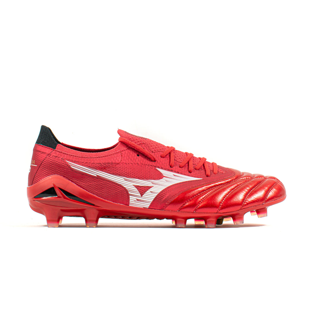 Mizuno Morelia Neo サッカーシューズ レッド Mizuno Morelia Neo Beta IV Elite Red White FG – Classic Soccer Cleats