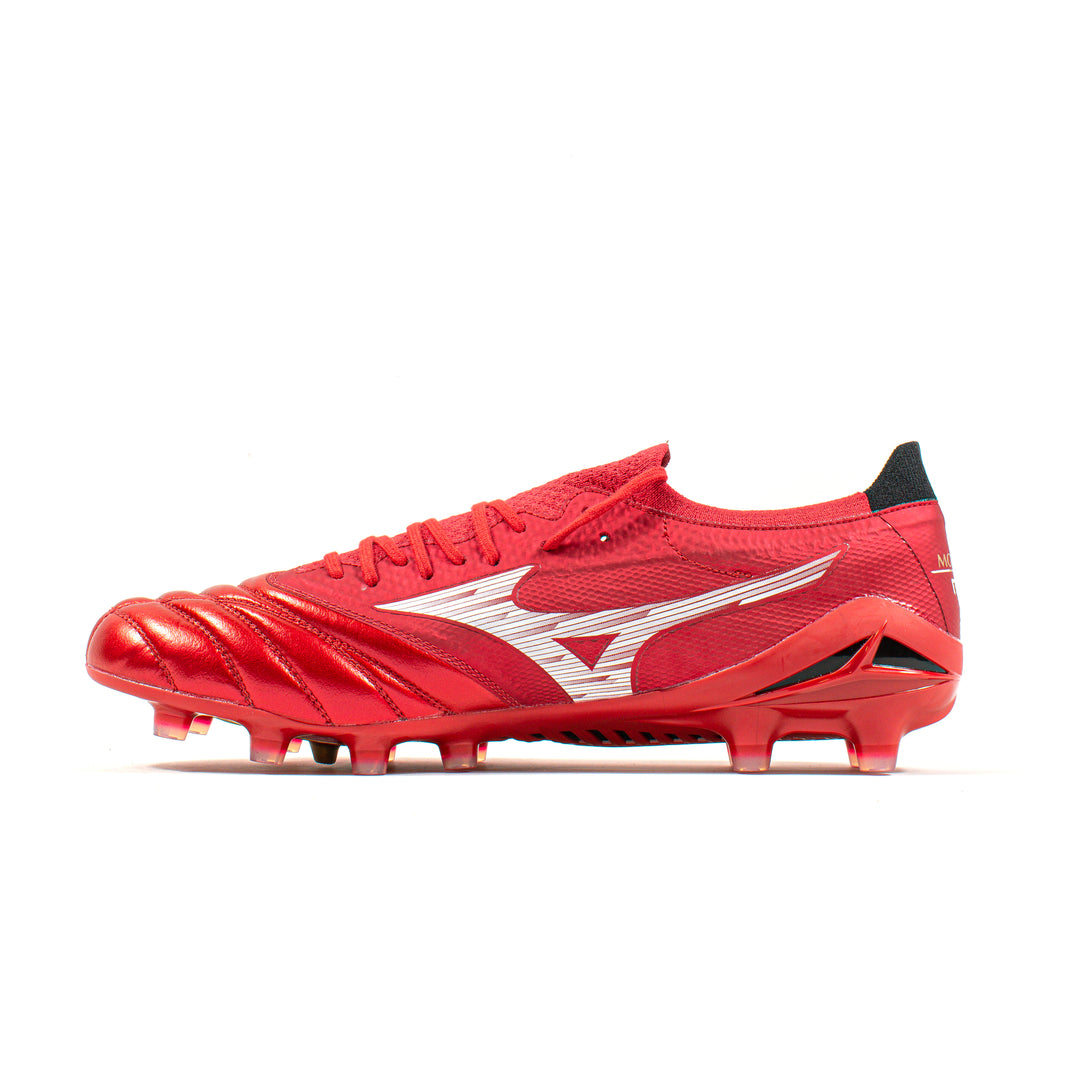 Mizuno Morelia Neo 4 ベータ版 サッカーシューズ レッド Hanson | Morelia Neo Beta IV - Anniversary pack 🅰️ That leather シューズ