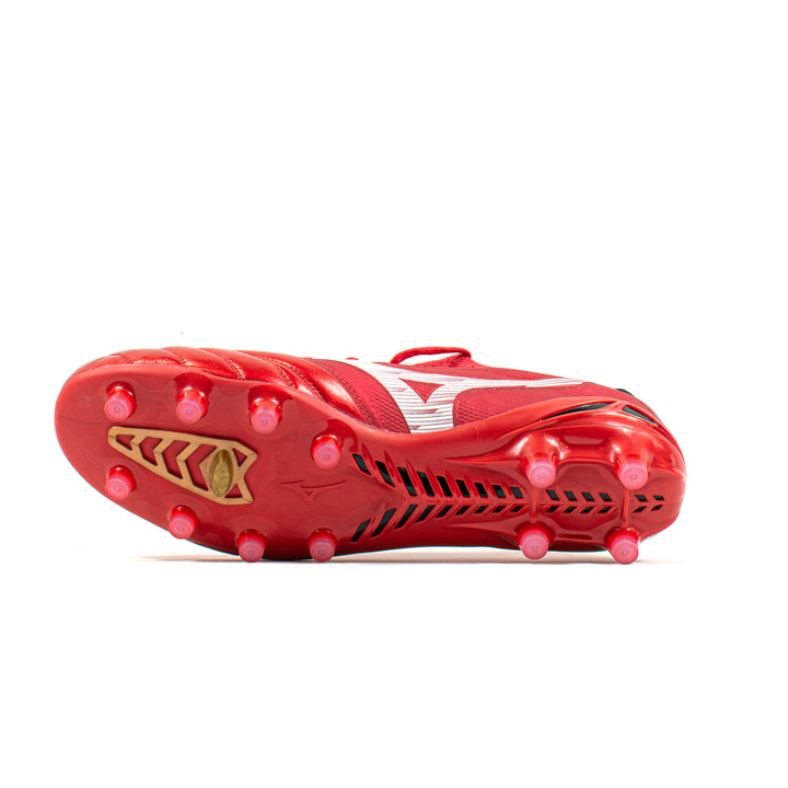 Mizuno Morelia Neo Beta IV Elite Red White FG – Classic Soccer Cleats