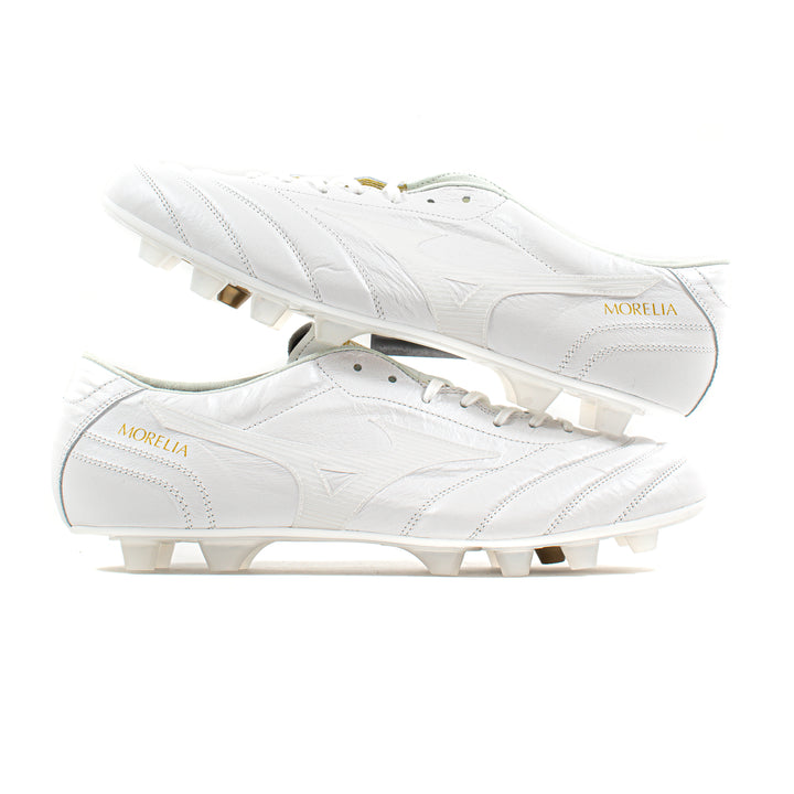 Mizuno Morelia UL Japan 40th Anniversary White FG – Classic Soccer