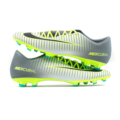 Nike Mercurial Victory VI White Grey FG – Classic Soccer Cleats