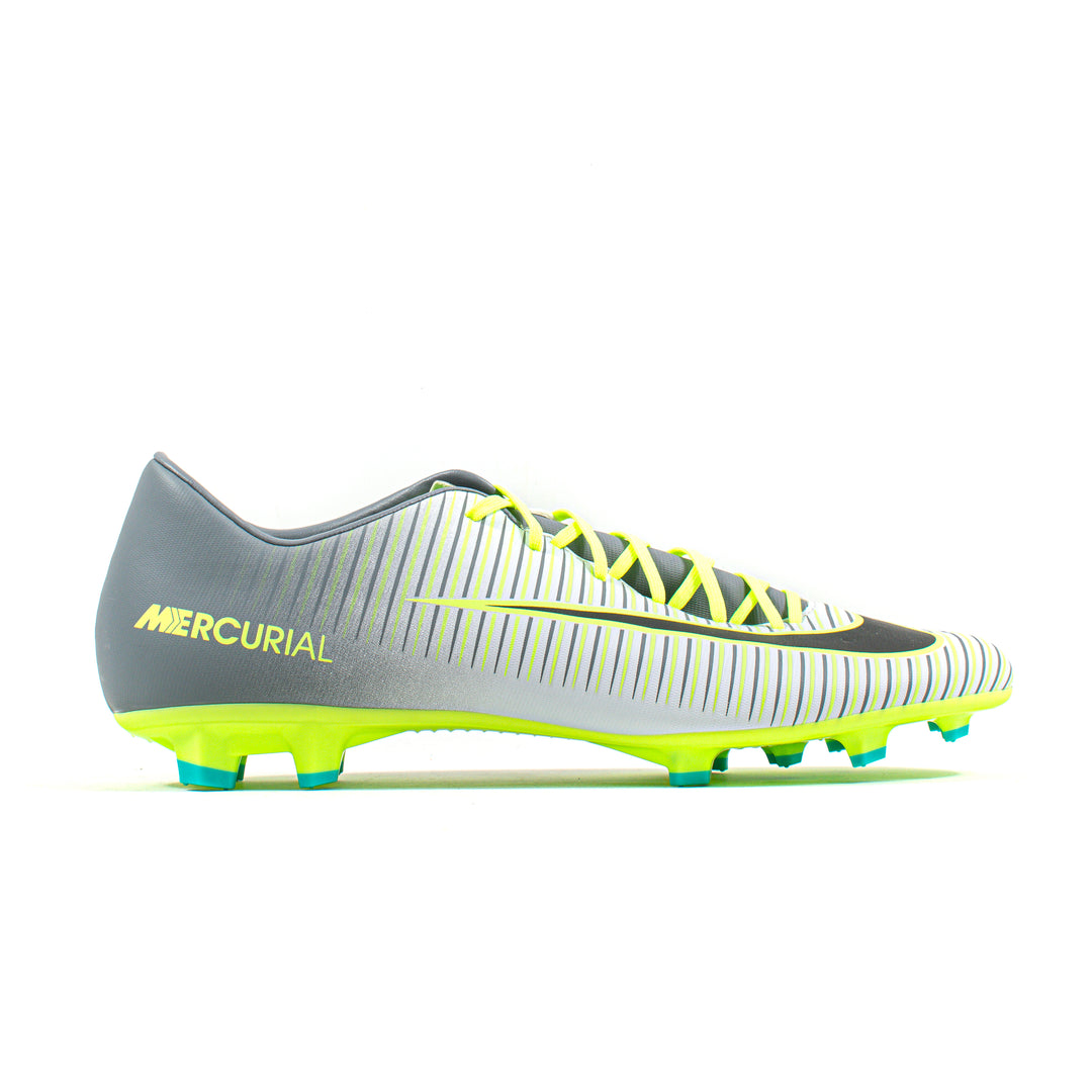 Nike Mercurial Victory VI White Grey FG – Classic Soccer Cleats