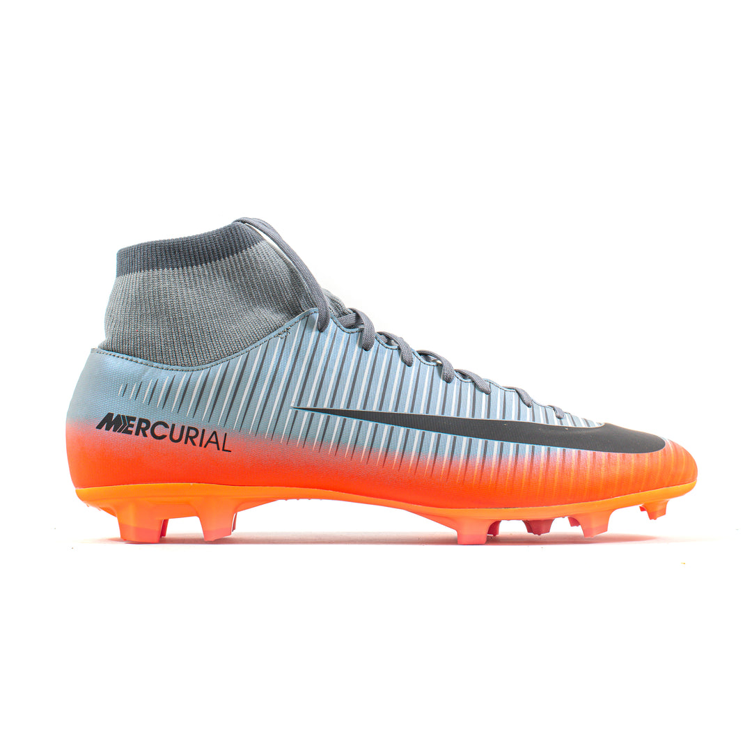 Nike Mercurial Victory VI CR7 Grey Orange FG – Classic Soccer Cleats