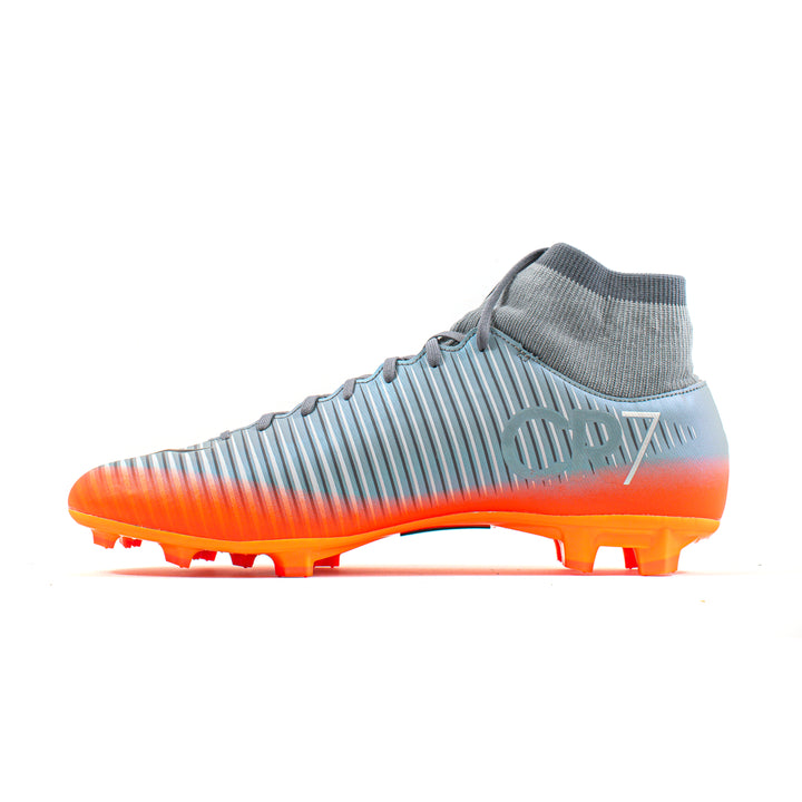Nike Mercurial Victory VI CR7 Grey Orange FG – Classic Soccer Cleats