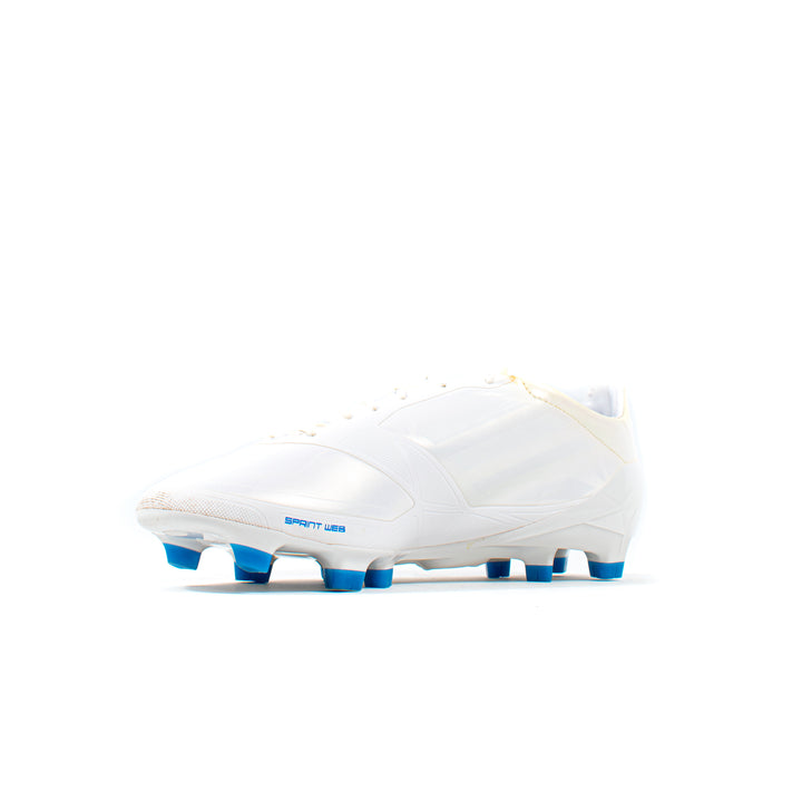 Adidas F50 Adizero White Blue 2012 FG – Classic Soccer Cleats
