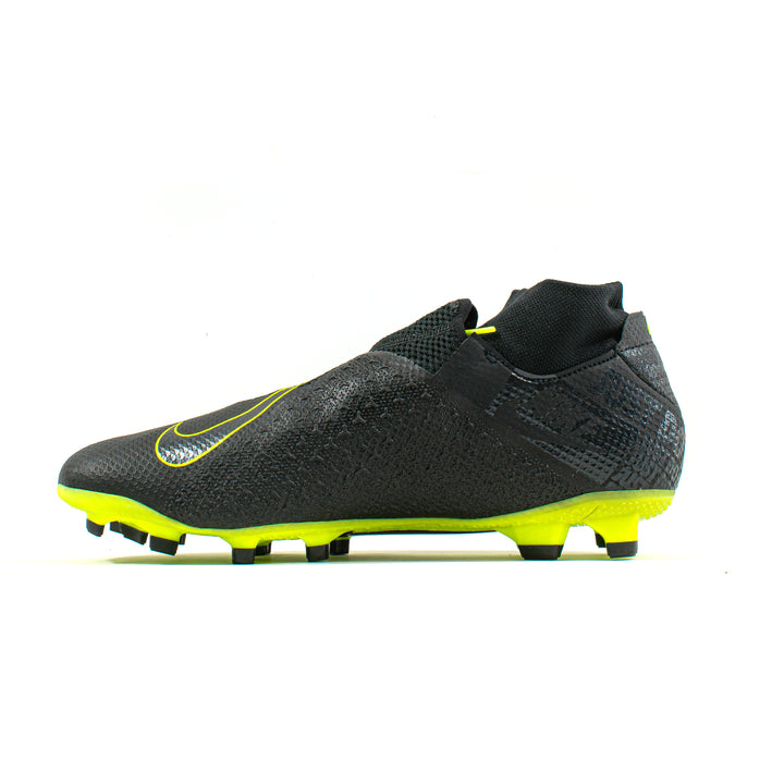 Nike Phantom Vision VSN 2 Pro DF Black Volt FG – Classic Soccer Cleats