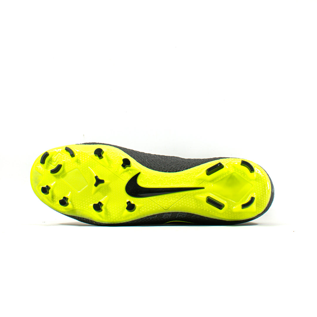 Nike Phantom Vision VSN 2 Pro DF Black Volt FG – Classic Soccer Cleats