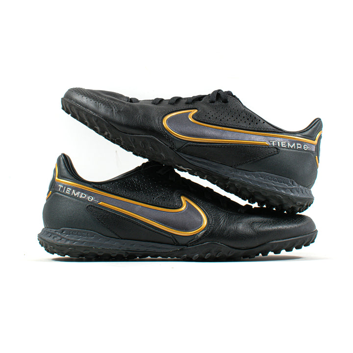 Nike React Tiempo Legend 9 Pro Black Gold TF – Classic Soccer Cleats