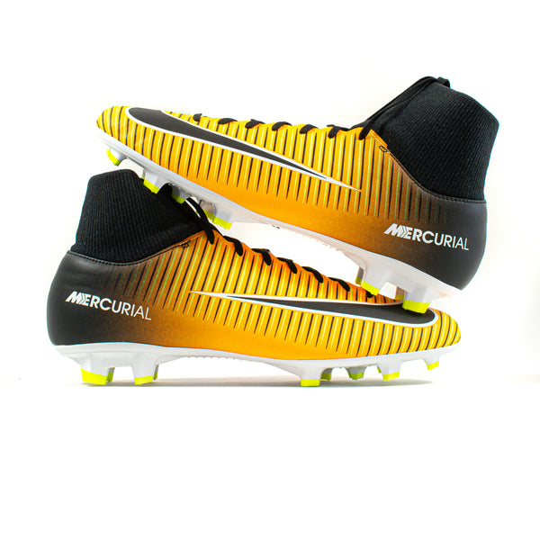 Nike Mercurial Victory Laser Orange DF FG – Classic Soccer Cleats