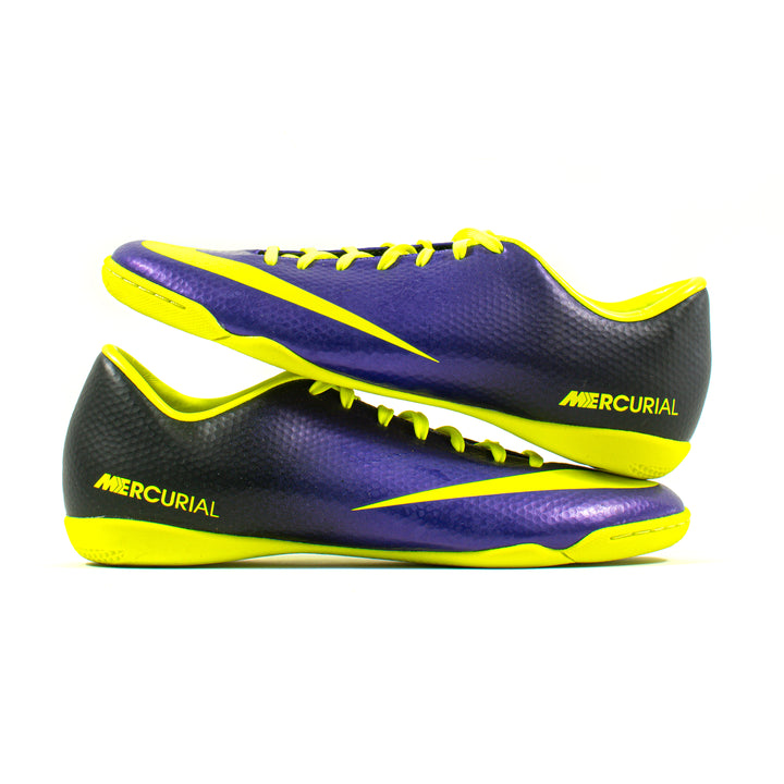 Nike Mercurial Victory IV Purple Indoor IC – Classic Soccer Cleats