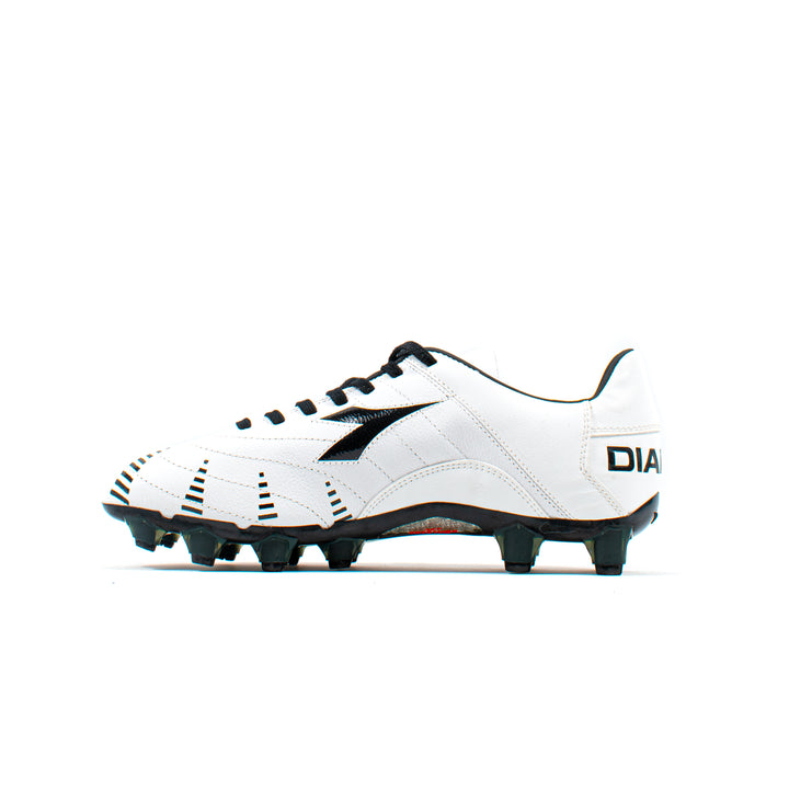 Diadora DD Evoluzione LT GX1 White FG – Classic Soccer Cleats