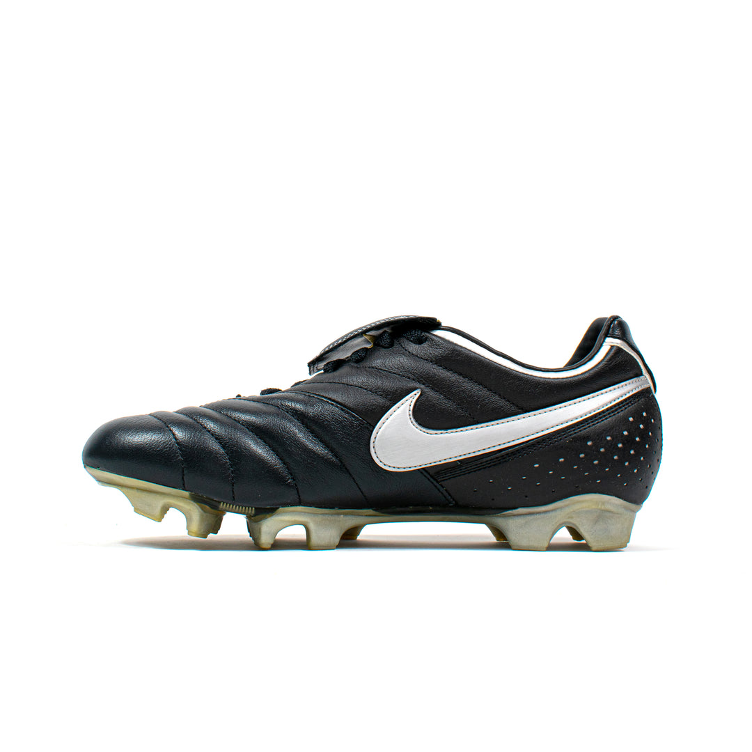 Nike Air Zoom Brasilian Black Silver FG – Classic Soccer Cleats