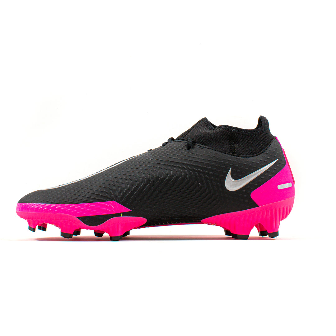 Nike Phantom サッカーシューズ ブラック/ピンク Nike Phantom GT2 Academy DF Black Pink FG – Classic Soccer Cleats