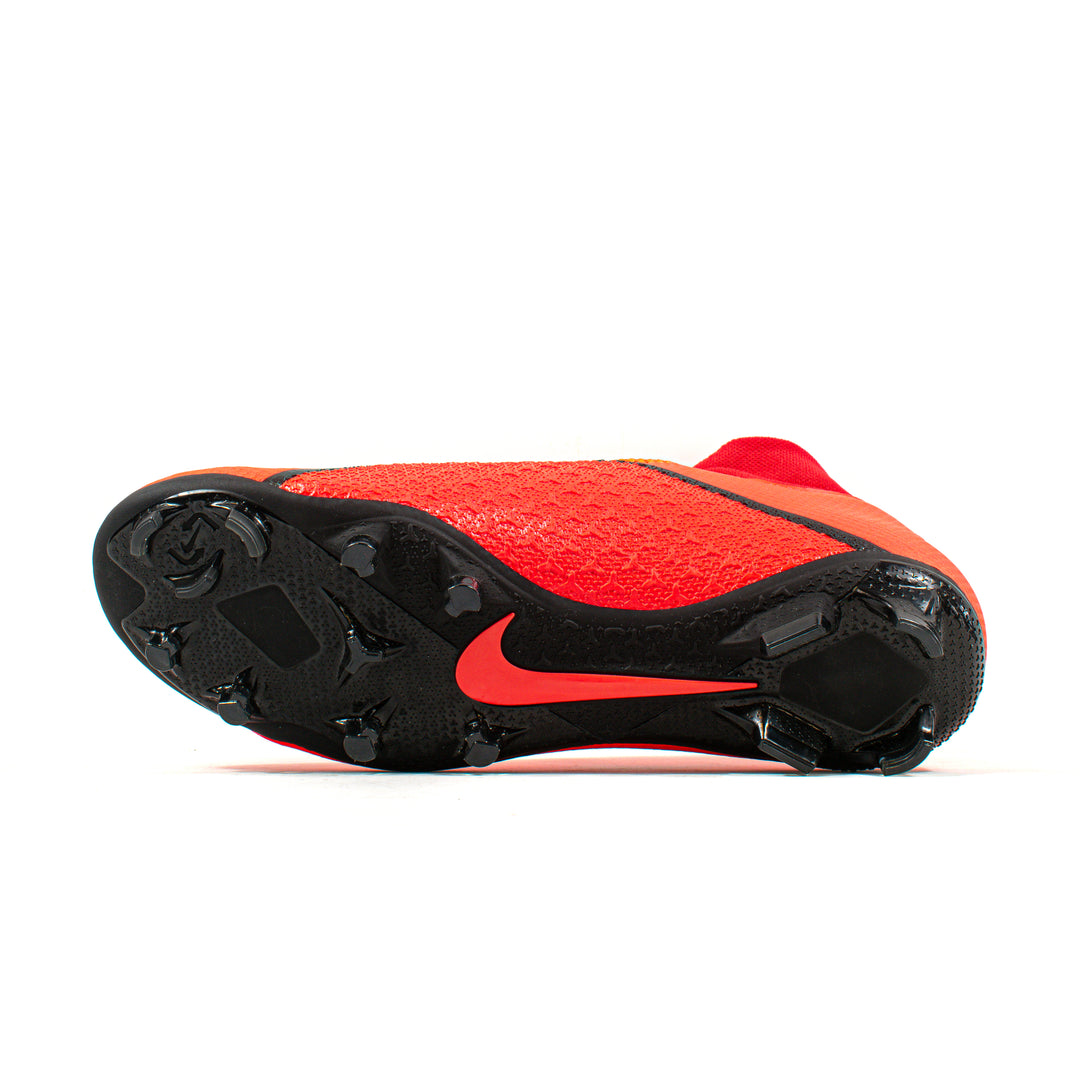 Nike Phantom Vision VSN Pro DF Red FG – Classic Soccer Cleats