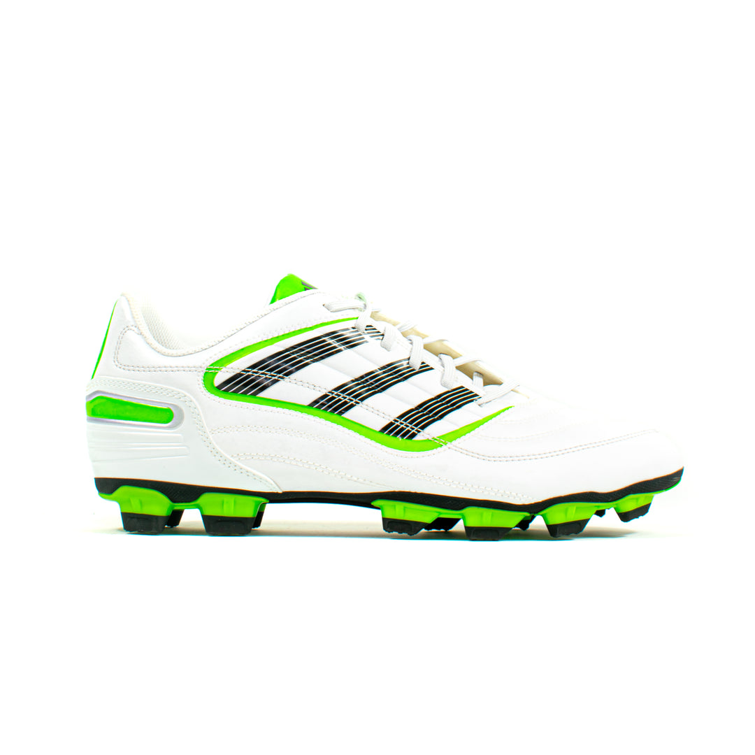 adidas Predator サッカーシューズ ホワイト/ライムグリーン Adidas Predator Predito X White Green FG – Classic Soccer Cleats