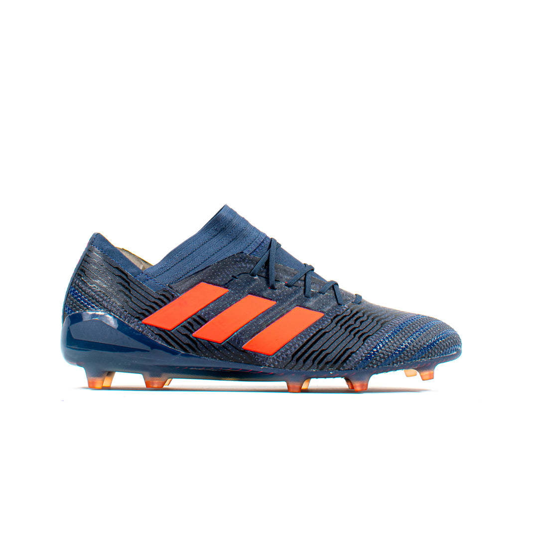 Adidas Nemeziz 17.1 Black Blue FG – Classic Soccer Cleats