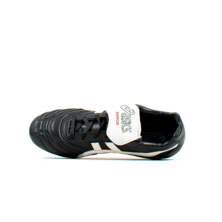 P 未使用　デットストック 日本サッカー協会 フラッグ ASICS 当時物 Asics Nippon Black White SG – Classic Soccer Cleats