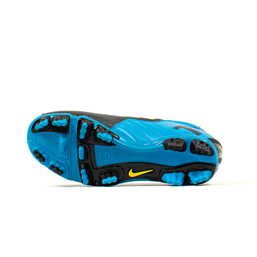 Nike Total 90 Shoot III Blue Yellow FG – Classic Soccer Cleats