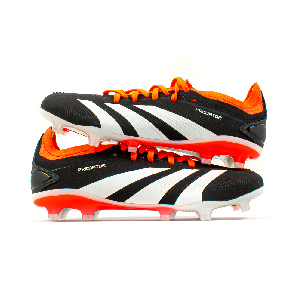 Adidas Predator 24 Pro Black Red FG – Classic Soccer Cleats