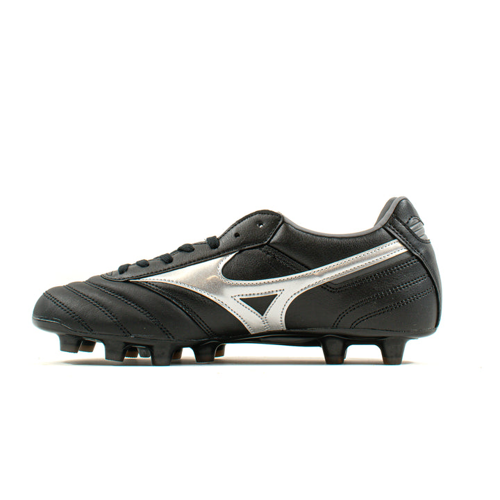 Mizuno Morelia II Pro Black Silver FG – Classic Soccer Cleats