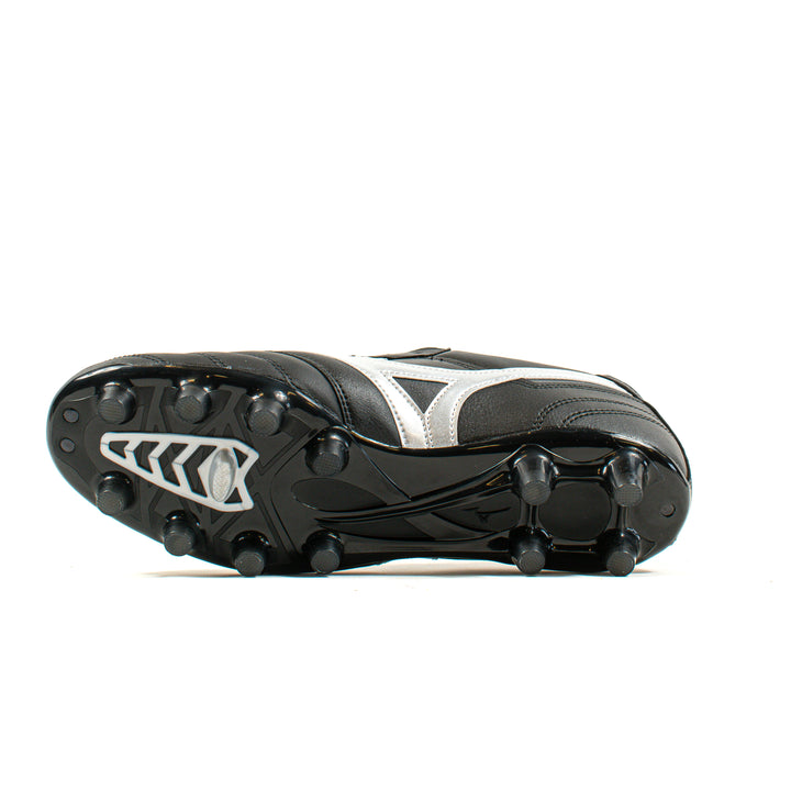 Mizuno Morelia II Pro Black Silver FG – Classic Soccer Cleats