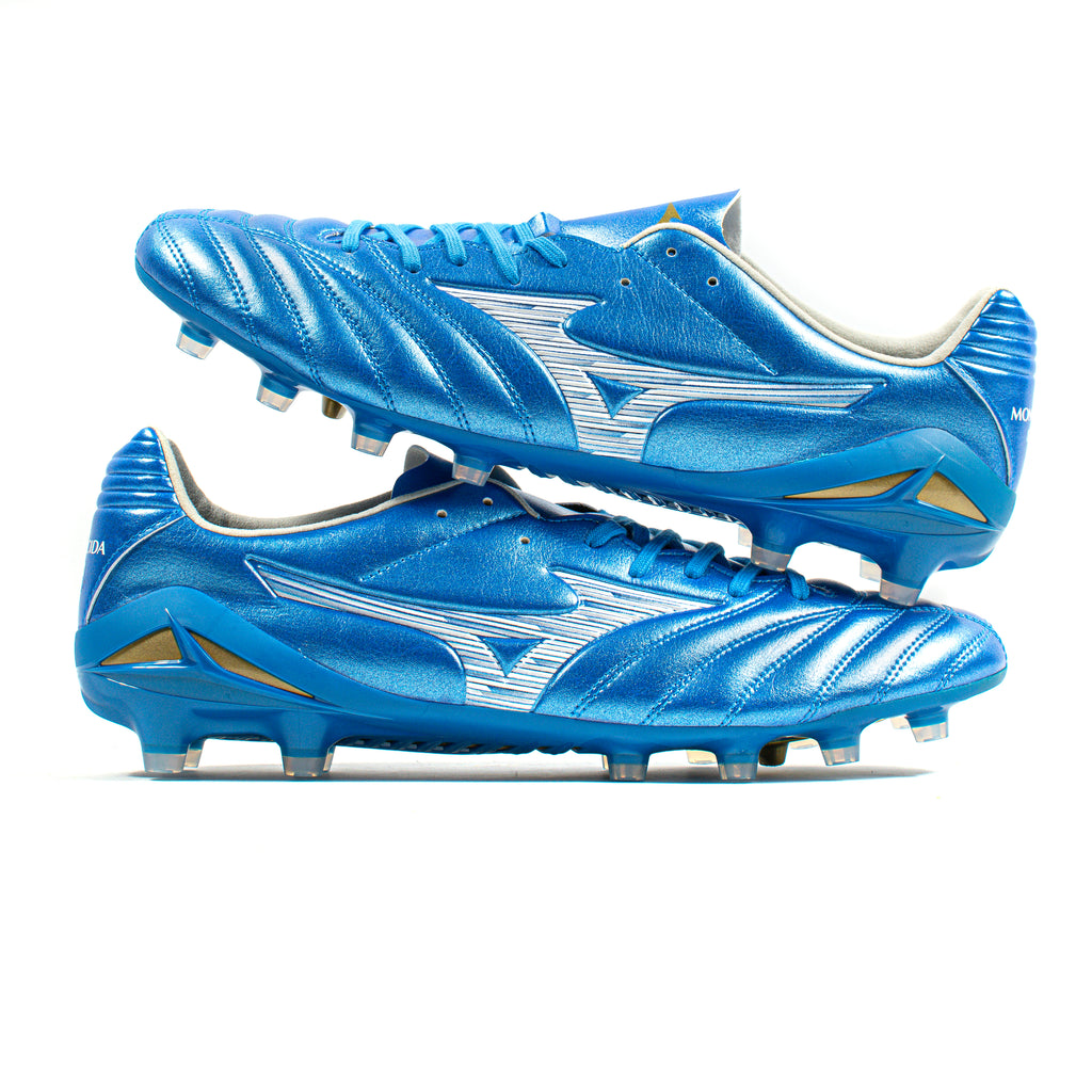 Mizuno Monarcida Neo III Pro Blue FG – Classic Soccer Cleats