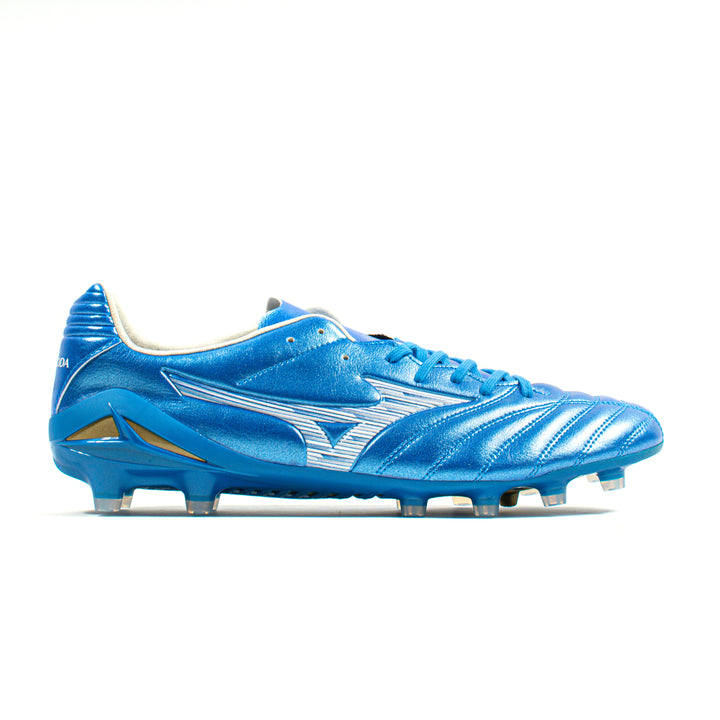 Mizuno Monarcida Neo III Pro Blue FG – Classic Soccer Cleats