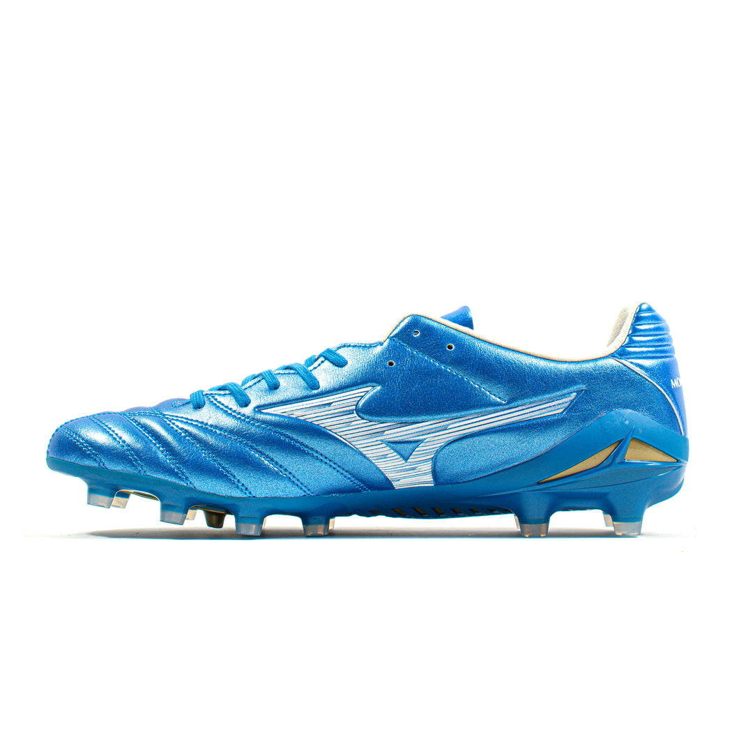 Mizuno Monarcida Neo III Pro Blue FG – Classic Soccer Cleats