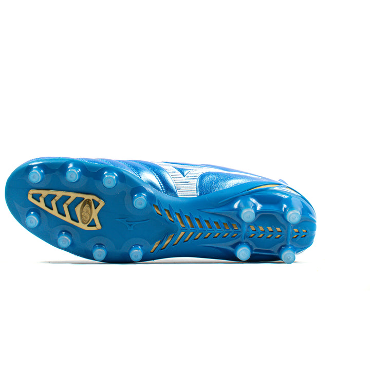 Mizuno Monarcida Neo III Pro Blue FG – Classic Soccer Cleats