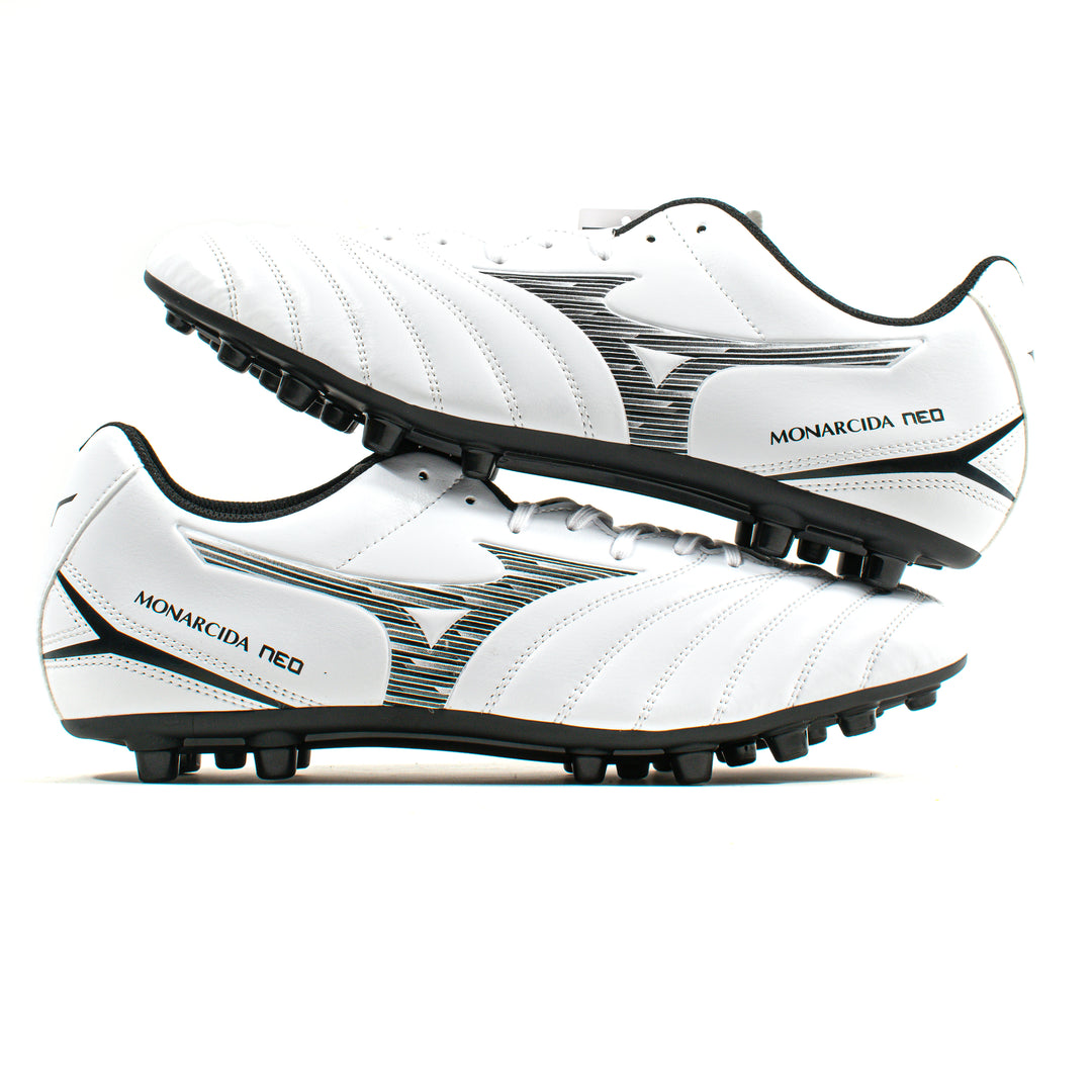 Mizuno Monarcida Neo Select III White Black AG – Classic Soccer Cleats
