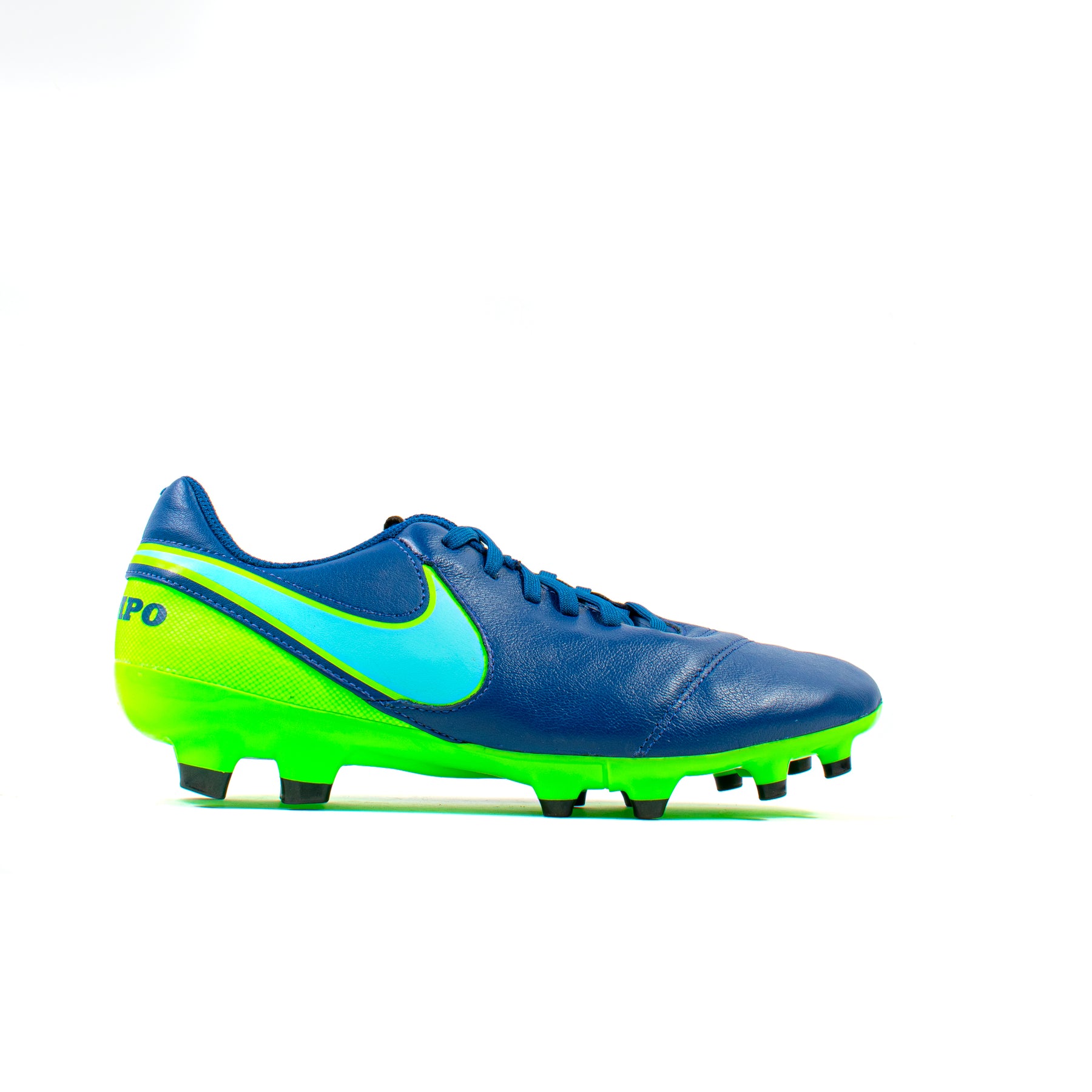 Nike Tiempo Genio VI Navy FG Classic Soccer Cleats