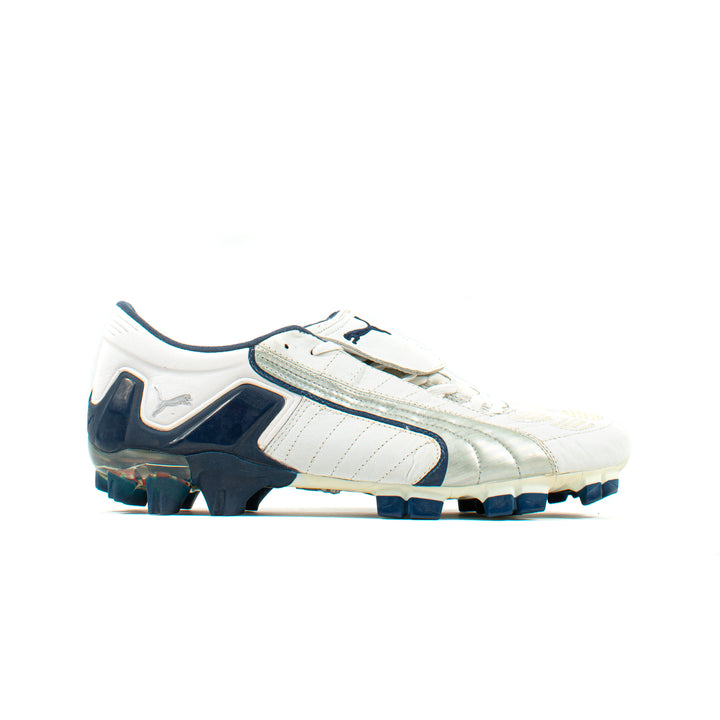 New PUMA V-Konstrukt Soccer Cleats Shoes, Size US 7.5 UK 6.5 EU 40 Puma V Konstrukt II GCI White Red FG – Classic Soccer Cleats main image 4