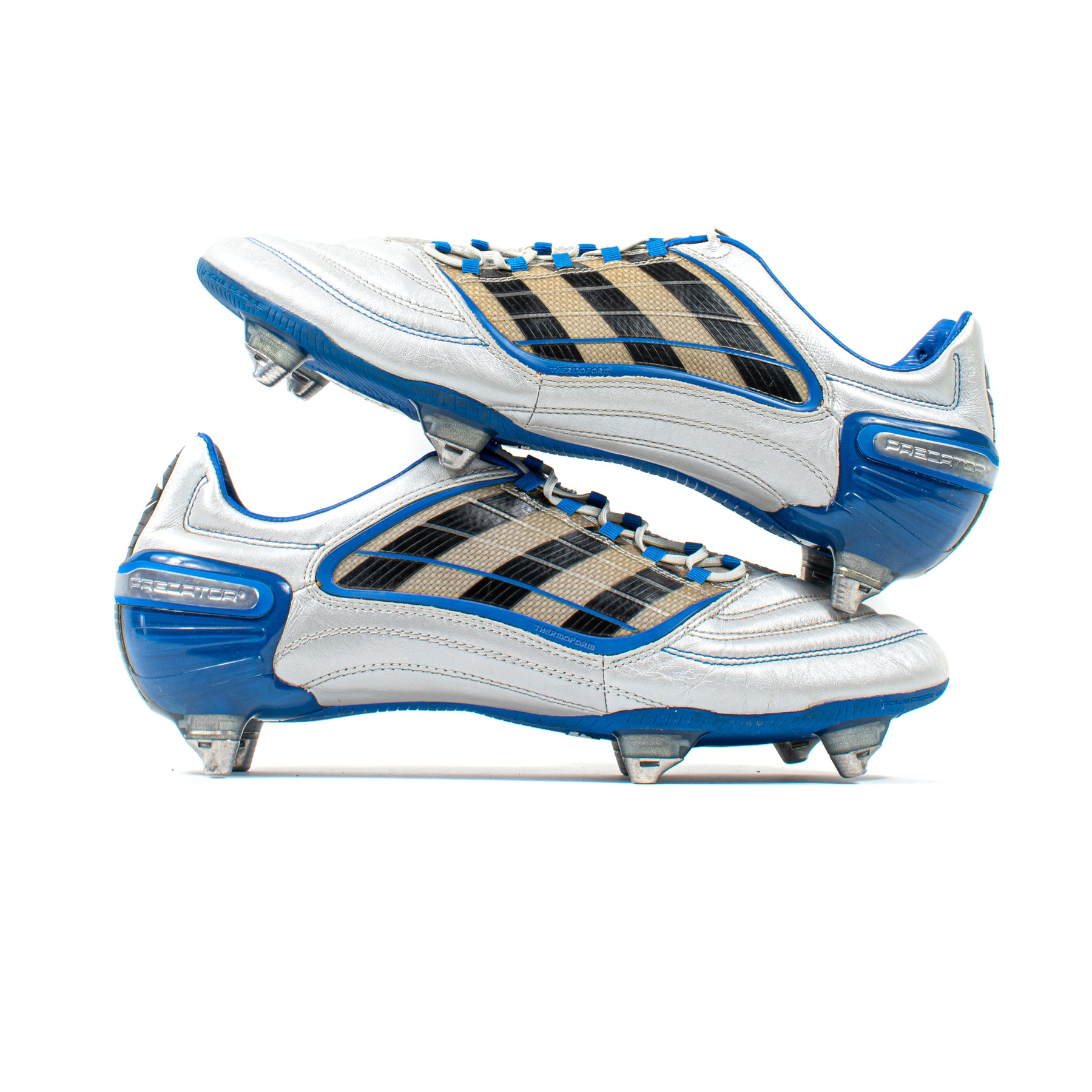 Blue Predators Rugby Adidas Predator X TRX Rugby SIlver SG – Classic Soccer Cleats