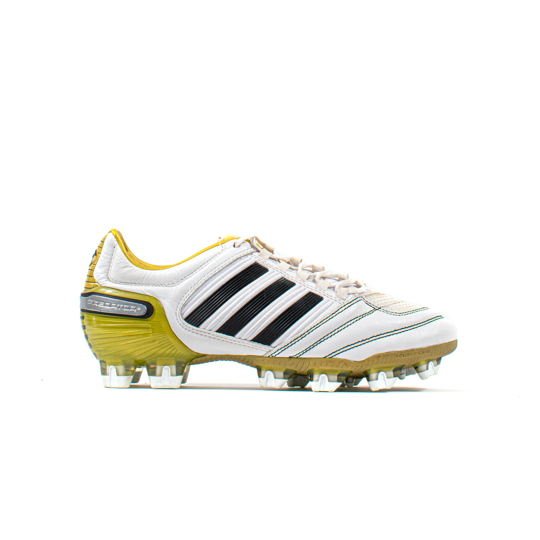 Adidas Predator X TRX Rugby White Gold FG – Classic Soccer Cleats